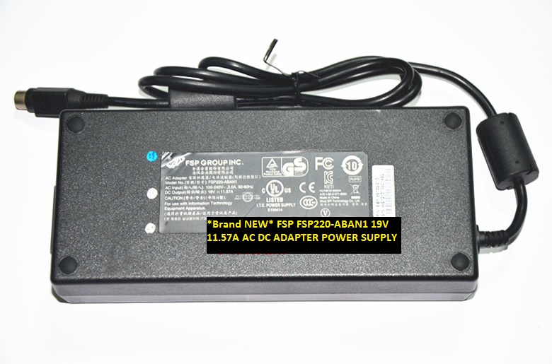 *Brand NEW*19V 11.57A FSP FSP220-ABAN1 AC100-240V AC DC ADAPTER POWER SUPPLY